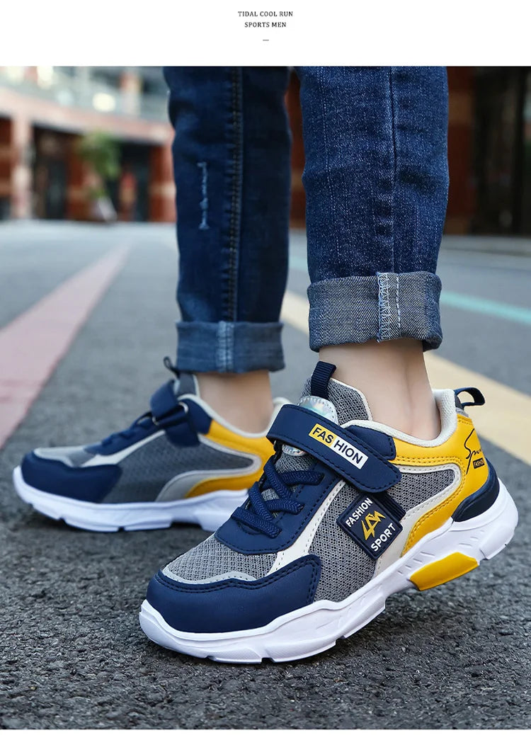 All Seasons Kids' Sneakers Children's Fashion Sports Shoes Boys' Running Leisure Breathable Outdoor Shoes Lightweight Breathable