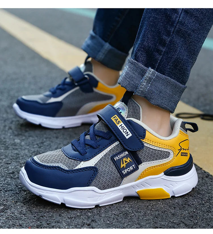 All Seasons Kids' Sneakers Children's Fashion Sports Shoes Boys' Running Leisure Breathable Outdoor Shoes Lightweight Breathable