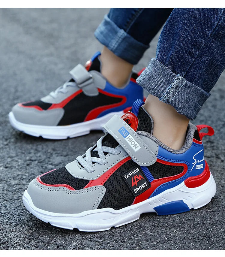 All Seasons Kids' Sneakers Children's Fashion Sports Shoes Boys' Running Leisure Breathable Outdoor Shoes Lightweight Breathable