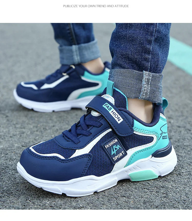 All Seasons Kids' Sneakers Children's Fashion Sports Shoes Boys' Running Leisure Breathable Outdoor Shoes Lightweight Breathable