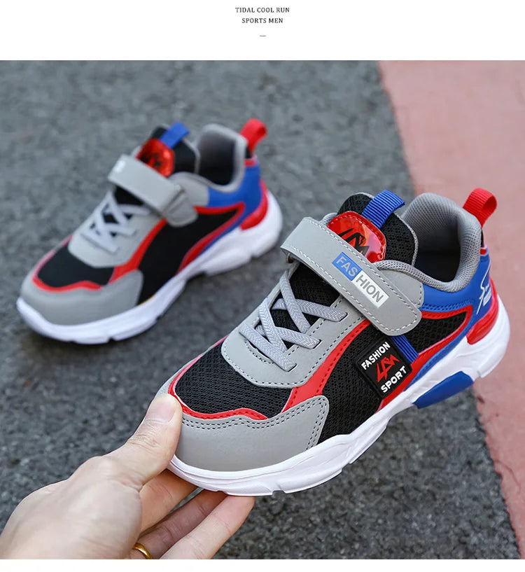 All Seasons Kids' Sneakers Children's Fashion Sports Shoes Boys' Running Leisure Breathable Outdoor Shoes Lightweight Breathable