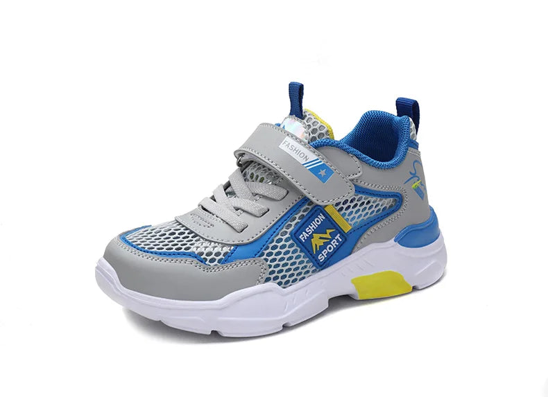 Single Net Children's Shoes Boys Sneakers Summer Breathable Non-slip Surface Girls Casual Tennis Sports Running Outdoor Shoes