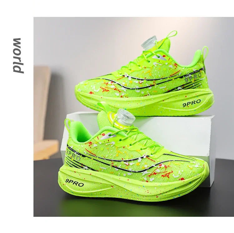 Boys' Running Leisure Breathable Outdoor Kids Shoes Lightweight Sneakers Shoes Four Seasons Children's Fashion Sports Shoes
