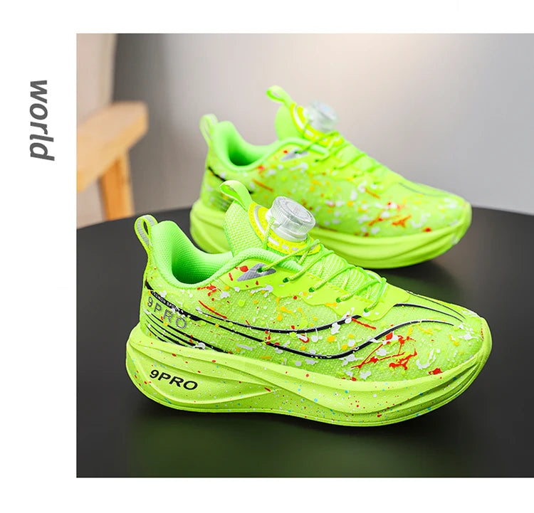 Boys' Running Leisure Breathable Outdoor Kids Shoes Lightweight Sneakers Shoes Four Seasons Children's Fashion Sports Shoes