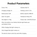 Electric Shaver for Women Wet & Dry Hair Razors 2 in 1 Double Head Dual Bikini Hair Trimmer Painless Hair Remover For Body Leg
