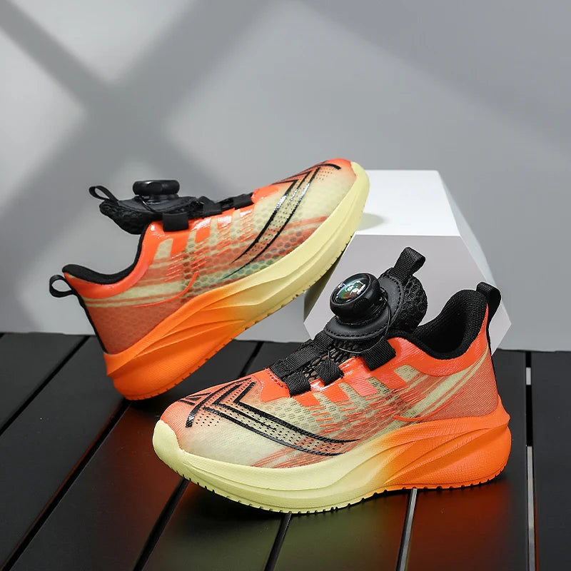 Childrens Sneakers Fashion Lightweight Soft Sole Ventilate Luxury Design School Running Sports 2025 New Training Shoes for Kids