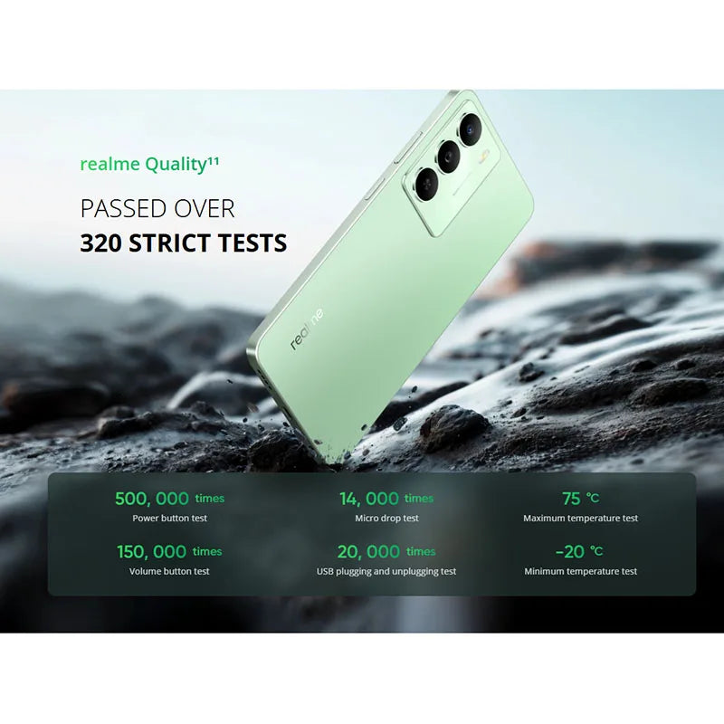 realme 14X 5G Smartphone Dimensity 6300 5G Chipset 8GB RAM 256GB 50MP AI Camera 120Hz Eye Comfort Display 5000mAh Battery Phone