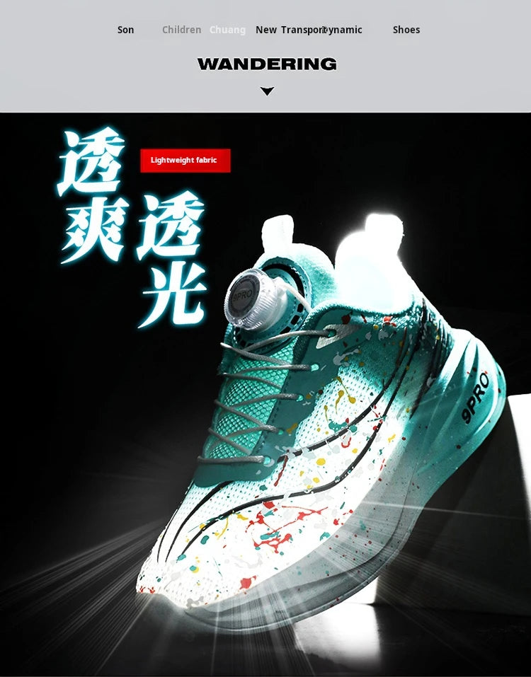 Boys' Running Leisure Breathable Outdoor Kids Shoes Lightweight Sneakers Shoes Four Seasons Children's Fashion Sports Shoes