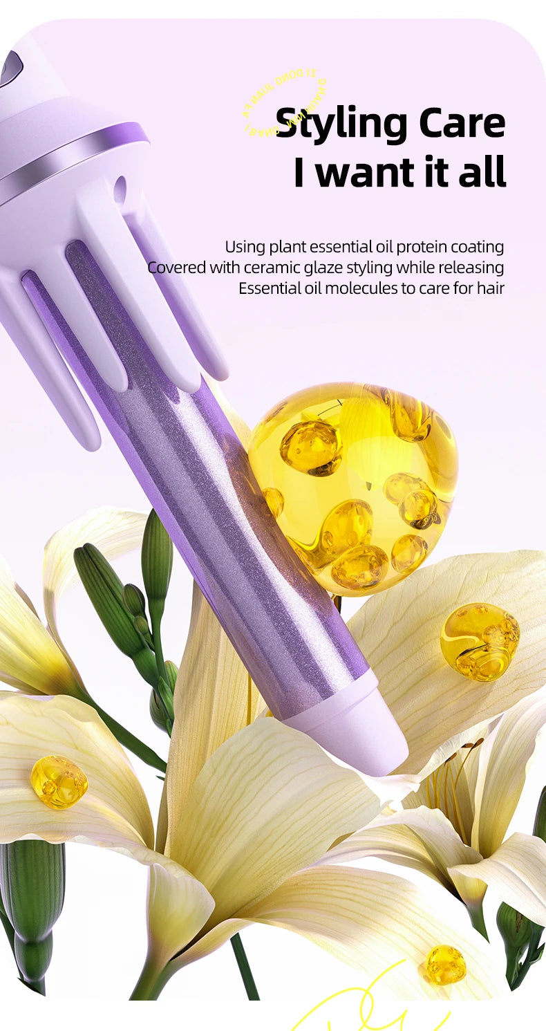 Automatic Hair Curler 28mm/32mm Large Wave Curling Iron Anion Fast Heating Professional Styling Curlers Curling Wand Hair Waver