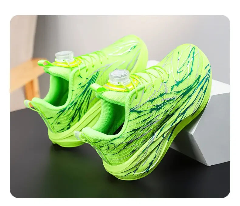 2025 New Arrival Children Sneakers for Boys Air Mesh Breathable Running Sports Shoes Kids Girls Flat Casual Shoes Big Size 40