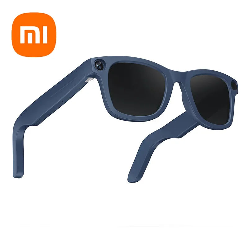 Xiaomi 4k Smart AI Bluetooth Glasses HD 800W pixel Shooting Waterproof Camera Photo Video Voice Call Translation Smart Glasses