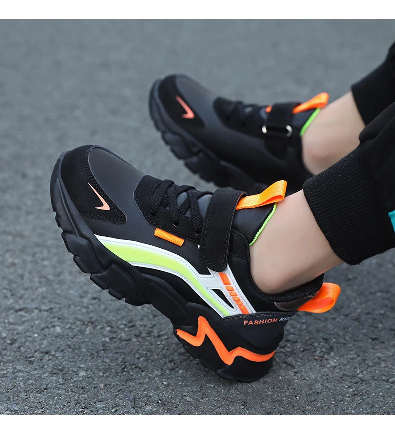 Children Sports Shoes Breathable Casual Sneakers For Boys Lightweight Running Outdoor Walking Tennis Kids School Shoes