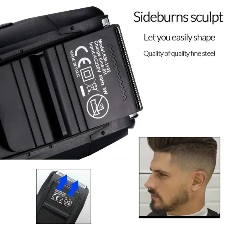 Kemei Hair Clipper Kit KM-2296 KM-2299 KM-1102 Men's Electric Hair Trimmer Machine Professional Hair Cutting Machine Clipper