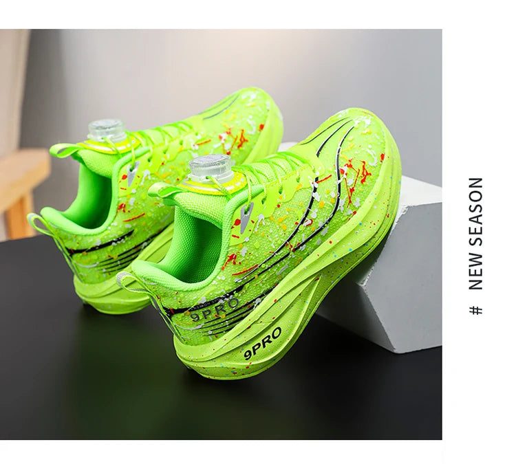 Boys' Running Leisure Breathable Outdoor Kids Shoes Lightweight Sneakers Shoes Four Seasons Children's Fashion Sports Shoes
