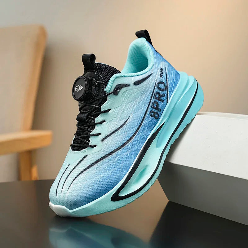Four Season Kids Sneakers High-quality Ultra Light Anti Slip Button Up Training Shoes Comfort Girls Boys Outdoor Walk Run Shoes