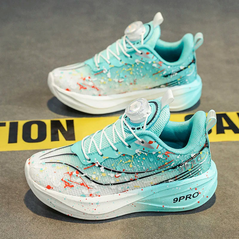 Boys' Running Leisure Breathable Outdoor Kids Shoes Lightweight Sneakers Shoes Four Seasons Children's Fashion Sports Shoes