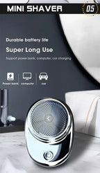 2025 Upgraded MNI Men's Shaver - IPX7 USB-C Fast Charge, 9000RPM Wet&Dry Trimmer shaving machine for men back razor