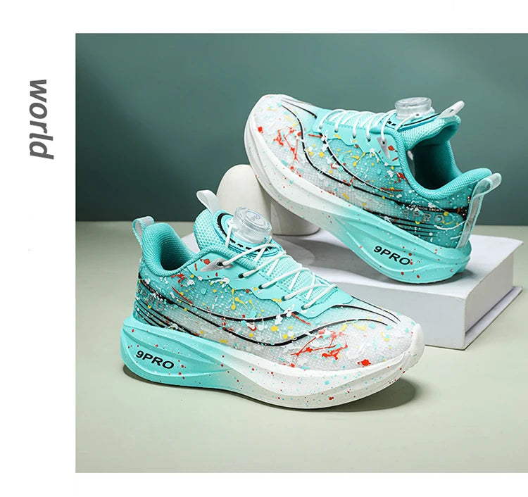 Boys' Running Leisure Breathable Outdoor Kids Shoes Lightweight Sneakers Shoes Four Seasons Children's Fashion Sports Shoes