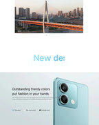 5G Smartphone Global Rom Original Xiaomi Redmi Note 13 256GB Dimensity 6080 Ultra 140Hz LCD Display 64MP Triple Camera 5000mAh
