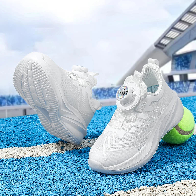 Childrens Sneakers Fashion Lightweight Soft Sole Ventilate Luxury Design School Running Sports 2025 New Training Shoes for Kids