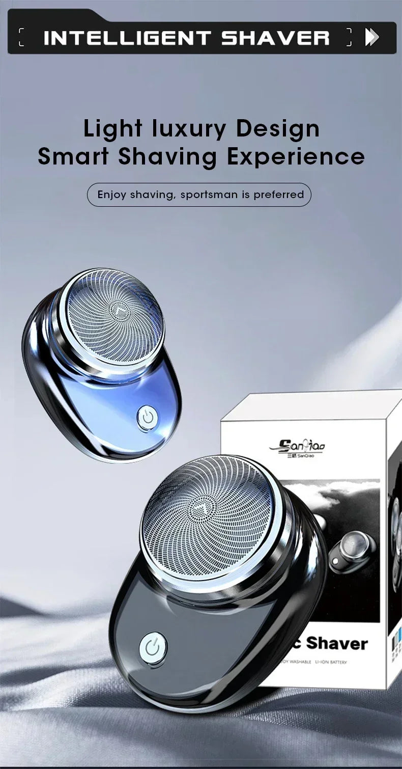 2025 Upgraded MNI Men's Shaver - IPX7 USB-C Fast Charge, 9000RPM Wet&Dry Trimmer shaving machine for men back razor