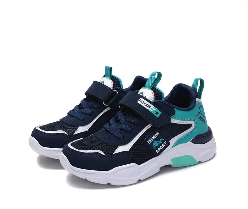 Single Net Children's Shoes Boys Sneakers Summer Breathable Non-slip Surface Girls Casual Tennis Sports Running Outdoor Shoes