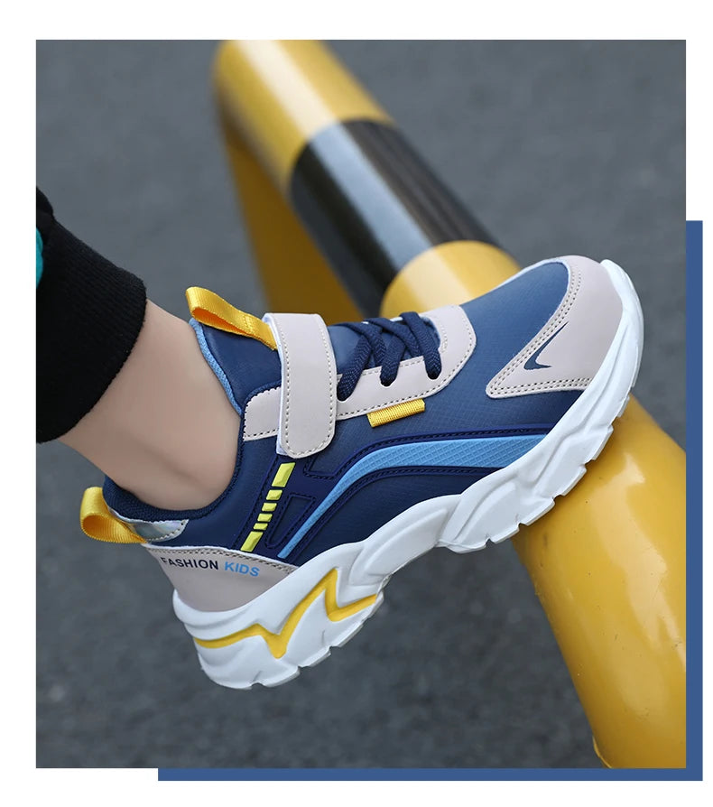 Children Sports Shoes Breathable Casual Sneakers For Boys Lightweight Running Outdoor Walking Tennis Kids School Shoes