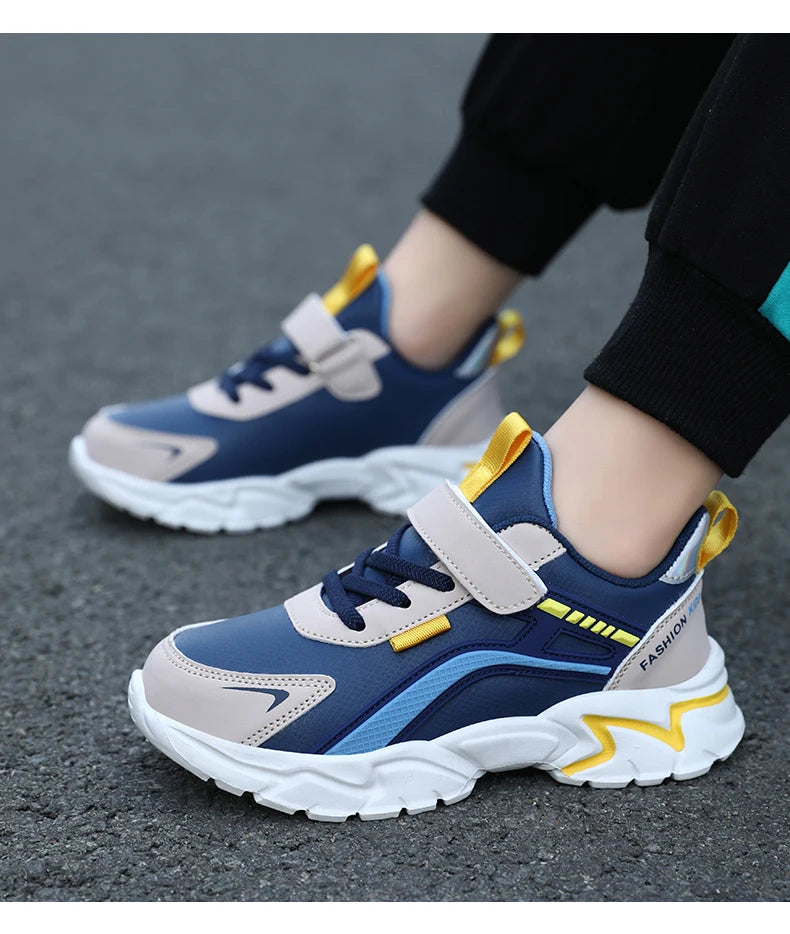 Children Sports Shoes Breathable Casual Sneakers For Boys Lightweight Running Outdoor Walking Tennis Kids School Shoes