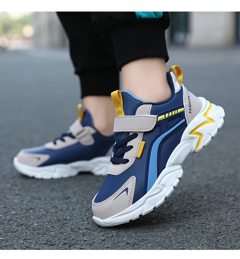 Children Sports Shoes Breathable Casual Sneakers For Boys Lightweight Running Outdoor Walking Tennis Kids School Shoes