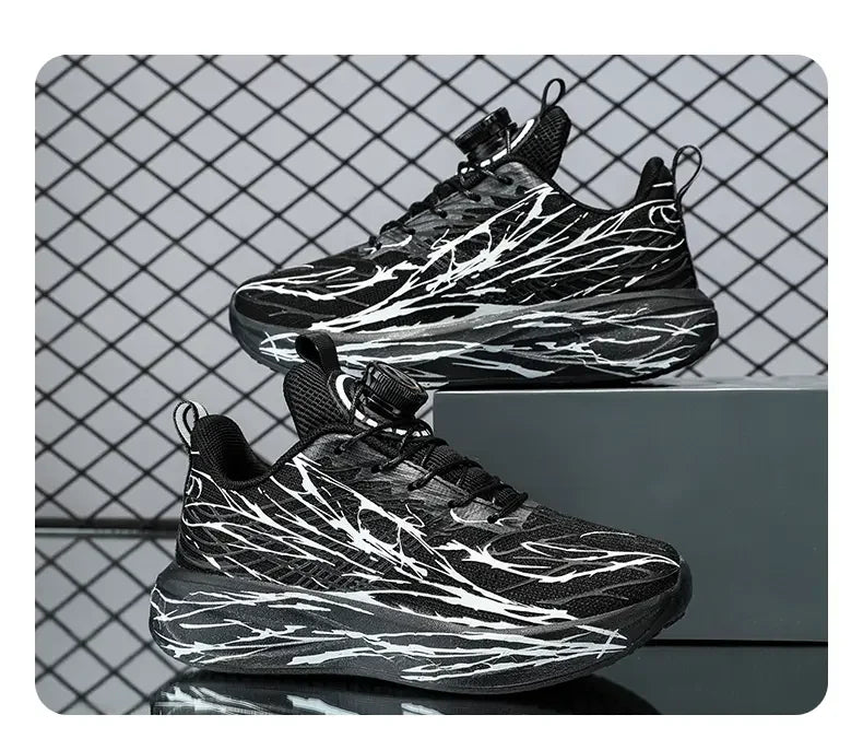 2025 New Arrival Children Sneakers for Boys Air Mesh Breathable Running Sports Shoes Kids Girls Flat Casual Shoes Big Size 40