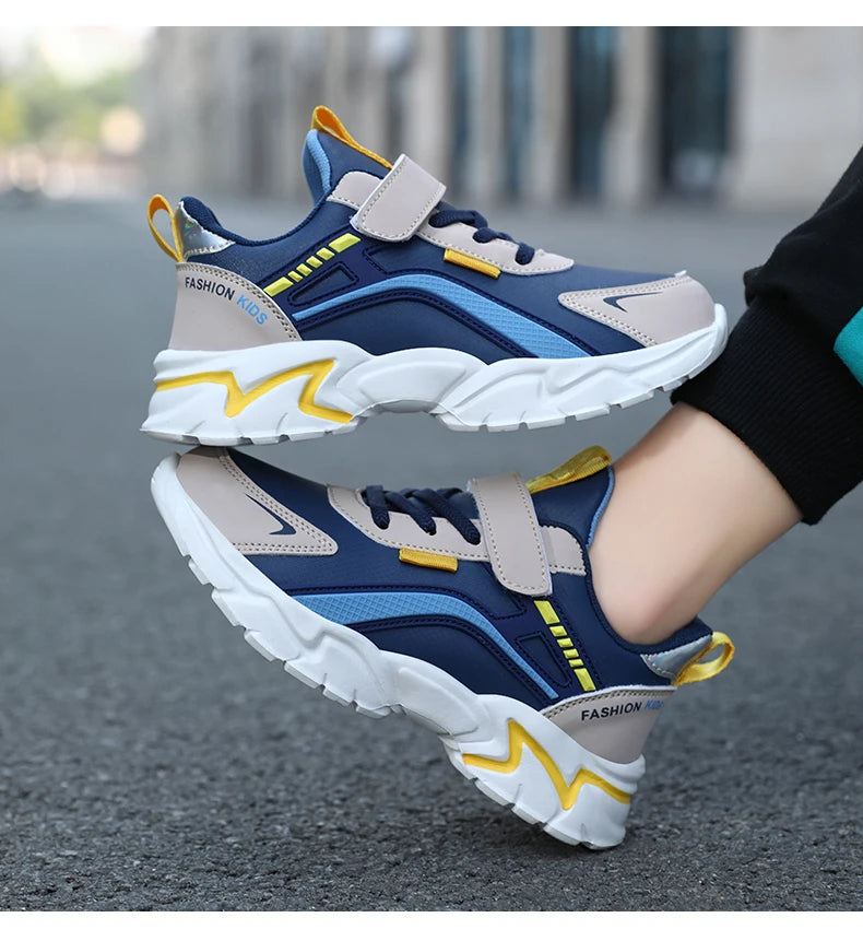 Children Sports Shoes Breathable Casual Sneakers For Boys Lightweight Running Outdoor Walking Tennis Kids School Shoes