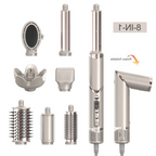 New Folding Hair Dryer Negative Ion Home Hot Air Comb Set Wind Salon Hair Styler Tool Professional Hair Dryer EU Plug,A