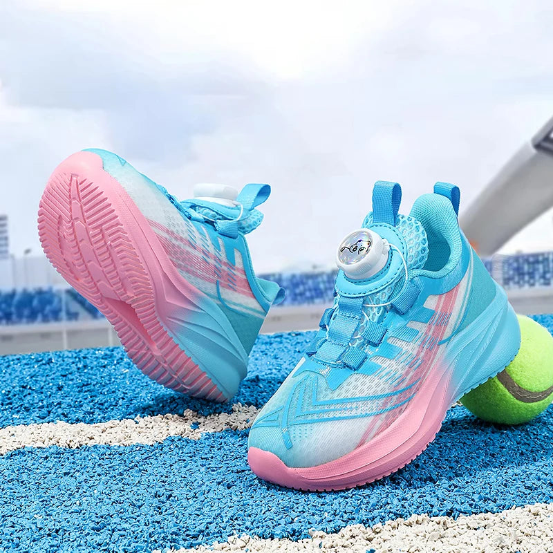 Childrens Sneakers Fashion Lightweight Soft Sole Ventilate Luxury Design School Running Sports 2025 New Training Shoes for Kids