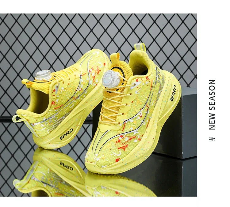 Boys' Running Leisure Breathable Outdoor Kids Shoes Lightweight Sneakers Shoes Four Seasons Children's Fashion Sports Shoes