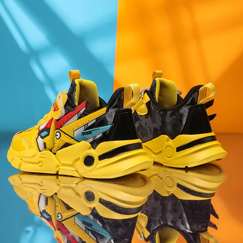 Hot Selling Trendy Childrens Sports Shoes Outdoor Comfortable Breathable Running Shoes Daily Wear-resistant Park Casual Shoes