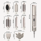 New Folding Hair Dryer Negative Ion Home Hot Air Comb Set Wind Salon Hair Styler Tool Professional Hair Dryer EU Plug,A