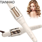 Ionic 360 Degree Ceramic Barrel Electric Professional Auto Rotating Curling Iron Automatic Hair Curler Wand