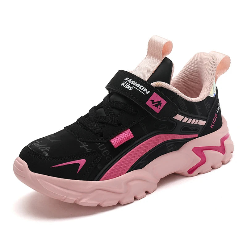 Kids Girls Shoes Running School Casual Sports Breathable Non-slip Sneakers Basketball Children Outdoor Walking Tennis All Season