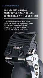 Kemei Hair Clipper Kit KM-2296 KM-2299 KM-1102 Men's Electric Hair Trimmer Machine Professional Hair Cutting Machine Clipper