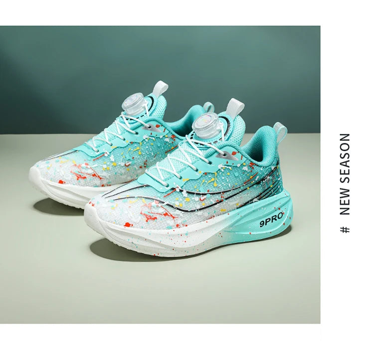 Boys' Running Leisure Breathable Outdoor Kids Shoes Lightweight Sneakers Shoes Four Seasons Children's Fashion Sports Shoes