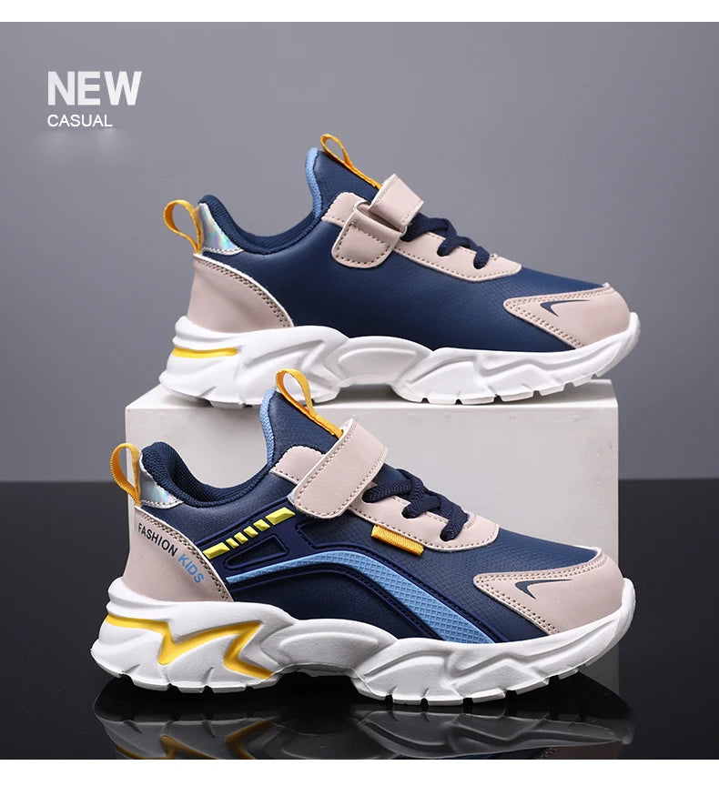 Children Sports Shoes Breathable Casual Sneakers For Boys Lightweight Running Outdoor Walking Tennis Kids School Shoes