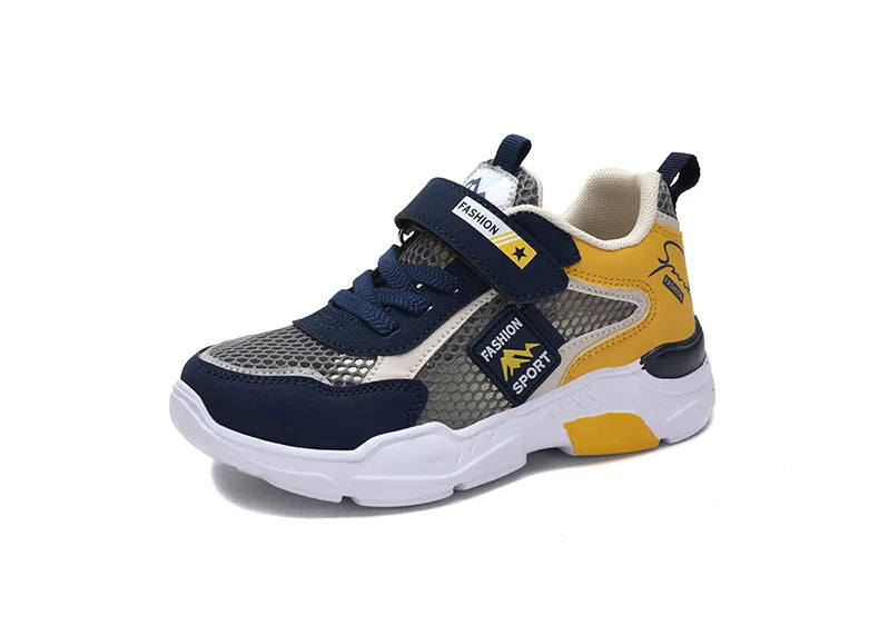 Single Net Children's Shoes Boys Sneakers Summer Breathable Non-slip Surface Girls Casual Tennis Sports Running Outdoor Shoes